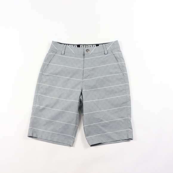 Puma Other - Puma Mens 30 Rick Fowler Striped Golf Shorts Gray